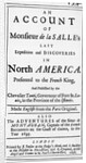 Front Page/La Salle'S Expedition Book by Anonymous