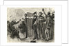 Illustration of Men Drinking in Bar by Anonymous