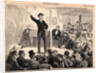 Man Speaking to Crowd About Temperance by Anonymous