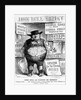 Cartoon Depicting English Characterization of John Bull as Painted by Himself by Anonymous