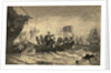 Commodore Perry at Battle of Lake Erie by Anonymous