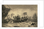 Commodore Perry at Battle of Lake Erie by Anonymous