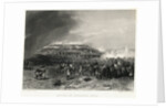 Engraving of Battle of Bunker Hill by Anonymous