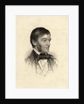 American Essayist and Poet Ralph Waldo Emerson by Anonymous