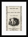 Title Page of Uncle Toms Cabin by Anonymous