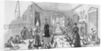 19th-Century Illustration Depicting a Kindergarten Class by Anonymous