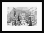 19th-Century Illustration Depicting a Kindergarten Class by Anonymous
