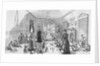19th-Century Illustration Depicting a Kindergarten Class by Anonymous