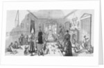 19th-Century Illustration Depicting a Kindergarten Class by Anonymous