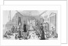 19th-Century Illustration Depicting a Kindergarten Class by Anonymous