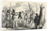 Print of James Oglethorpe Talking with Tomochichi by Anonymous
