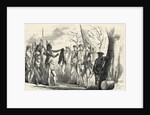 Print of James Oglethorpe Talking with Tomochichi by Anonymous