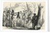 Print of James Oglethorpe Talking with Tomochichi by Anonymous