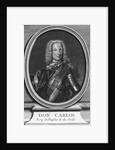 Portrait of Spanish King Don Carlos by Anonymous