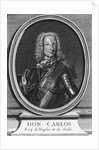 Portrait of Spanish King Don Carlos by Anonymous