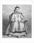 Drawing of Chinese Emperor Tsaichun or Tungchih by Anonymous