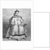 Drawing of Chinese Emperor Tsaichun or Tungchih by Anonymous