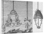 Illustration of Triewald's Diving Bell by Anonymous