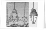 Illustration of Triewald's Diving Bell by Anonymous