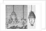 Illustration of Triewald's Diving Bell by Anonymous