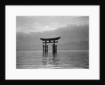 View of Torii in the Sea by Anonymous