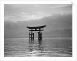 View of Torii in the Sea by Anonymous