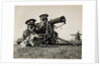 Soldiers With Gas Masks by Anonymous