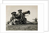 Soldiers With Gas Masks by Anonymous