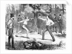 Fencing Duel by Anonymous