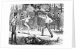 Fencing Duel by Anonymous