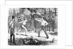 Fencing Duel by Anonymous