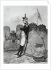 Drawing of Alexander Hamilton Waiting in Fort by Anonymous