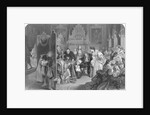 James II Collapsed in Chair by Anonymous