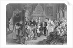 James II Collapsed in Chair by Anonymous