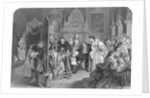 James II Collapsed in Chair by Anonymous