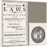The General Laws and Liberties of the Massachusetts Colony by Anonymous