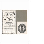 The General Laws and Liberties of the Massachusetts Colony by Anonymous