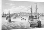 Illustration of Early New York as New Amsterdam by Anonymous