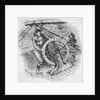 Cartoon of President Grover Cleveland on Ship by Anonymous