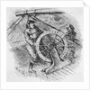 Cartoon of President Grover Cleveland on Ship by Anonymous