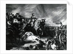 Napoleon Bonaparte Crossing Alps by Anonymous