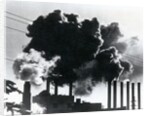 Smokestacks Emitting Smoke by Anonymous
