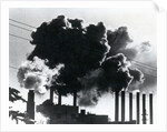 Smokestacks Emitting Smoke by Anonymous
