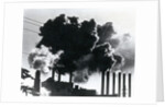 Smokestacks Emitting Smoke by Anonymous