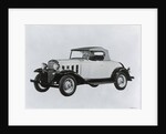 Portrait of the Chevrolet Roadster by Anonymous