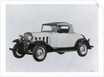 Portrait of the Chevrolet Roadster by Anonymous