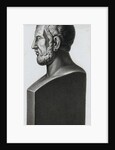Profile Statuette Depiction of Greek Philosopher Theophrastus by Anonymous