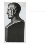 Profile Statuette Depiction of Greek Philosopher Theophrastus by Anonymous