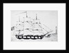 Drawing of Herman Melville's Acushnet by Anonymous