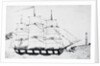 Drawing of Herman Melville's Acushnet by Anonymous